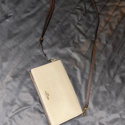 Coach Hand Bag Leather 