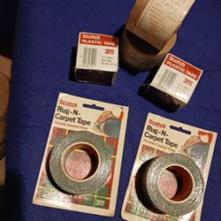Lot of 6 Assorted Sealing Tape 
