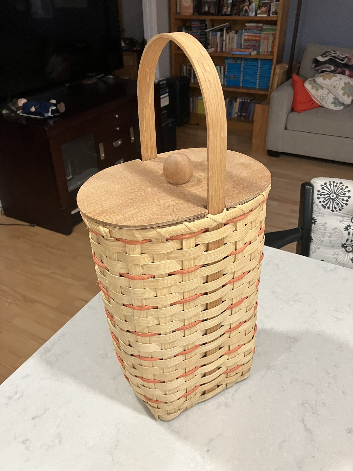 Cute Basket With Lid