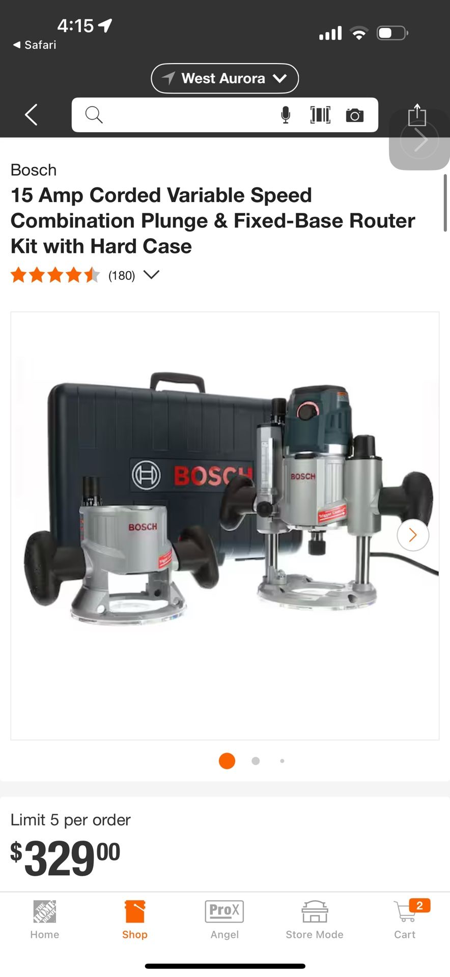 Router Table And 15 Amp Corded Variable Speed Combination Plunge & Fixed-Base Router Kit with Hard Case