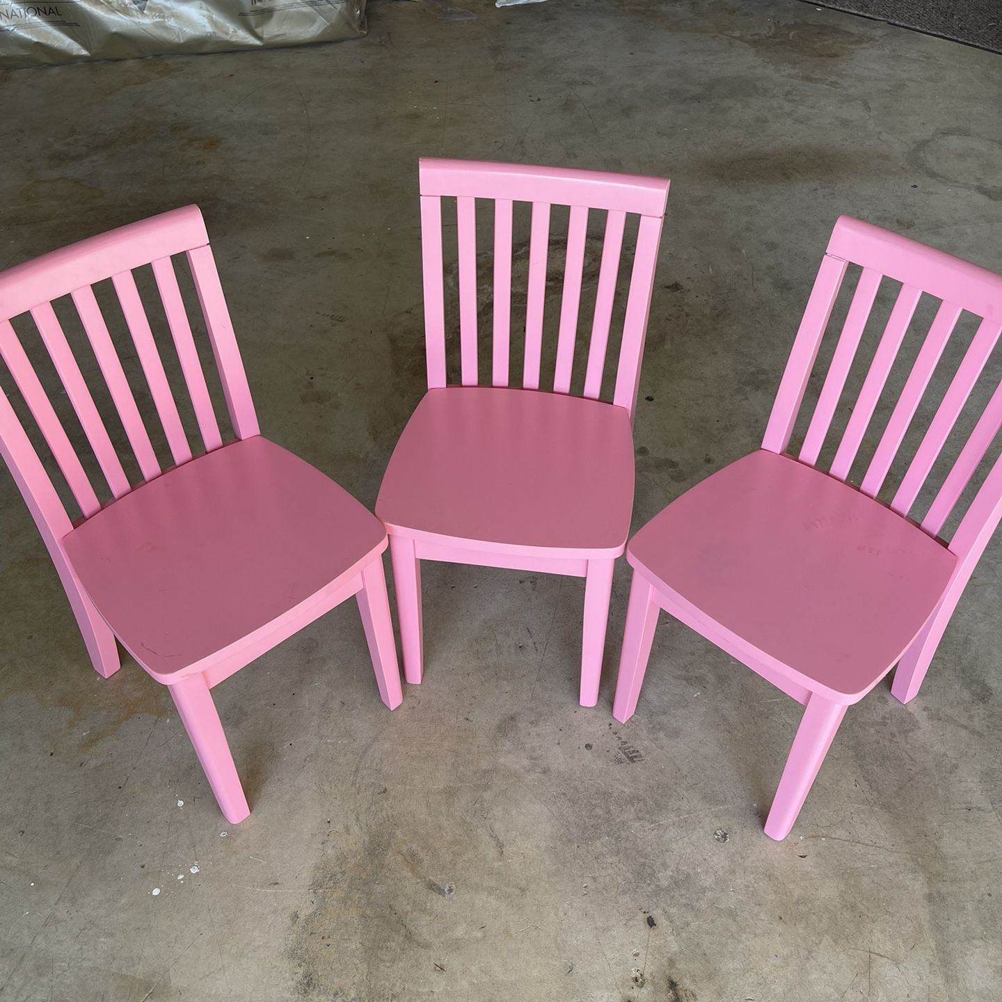 Small Wooden Kid Chairs 