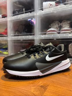 Nike Victory Pro 4 Black Iron Grey HM9220-001 Golf Shoes Men’s Sz 12.5 Wide NWOB