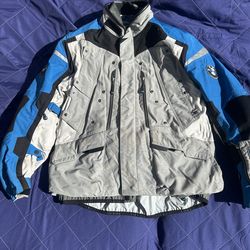 BMW Motorrad GS Rallye GTX Jacket - Royal Blue / Silver