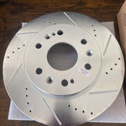 Brand New Drilled & Slotted Rotors (Pair) – 2013 Chevy Suburban LT