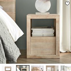 Pottery Barn Charging End Table