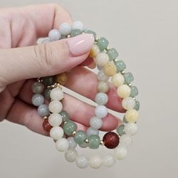 Natural Jade Bracelets Clearance 