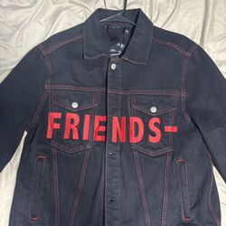 Friends Vlone Jean Jacket Medium
