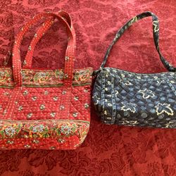Vera Bradley Pocketbooks  (lot of 2)