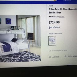 Quincy MA bed