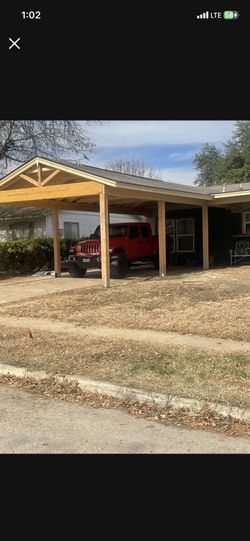 Covered patio