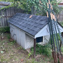 Dog House With AC Connection 