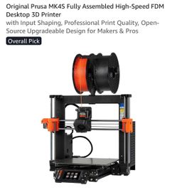 Pursa MK4 3D Printer