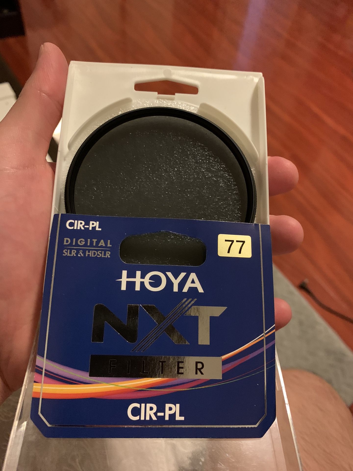 Hoya NXT 77mm Circular Polarizer lens filter