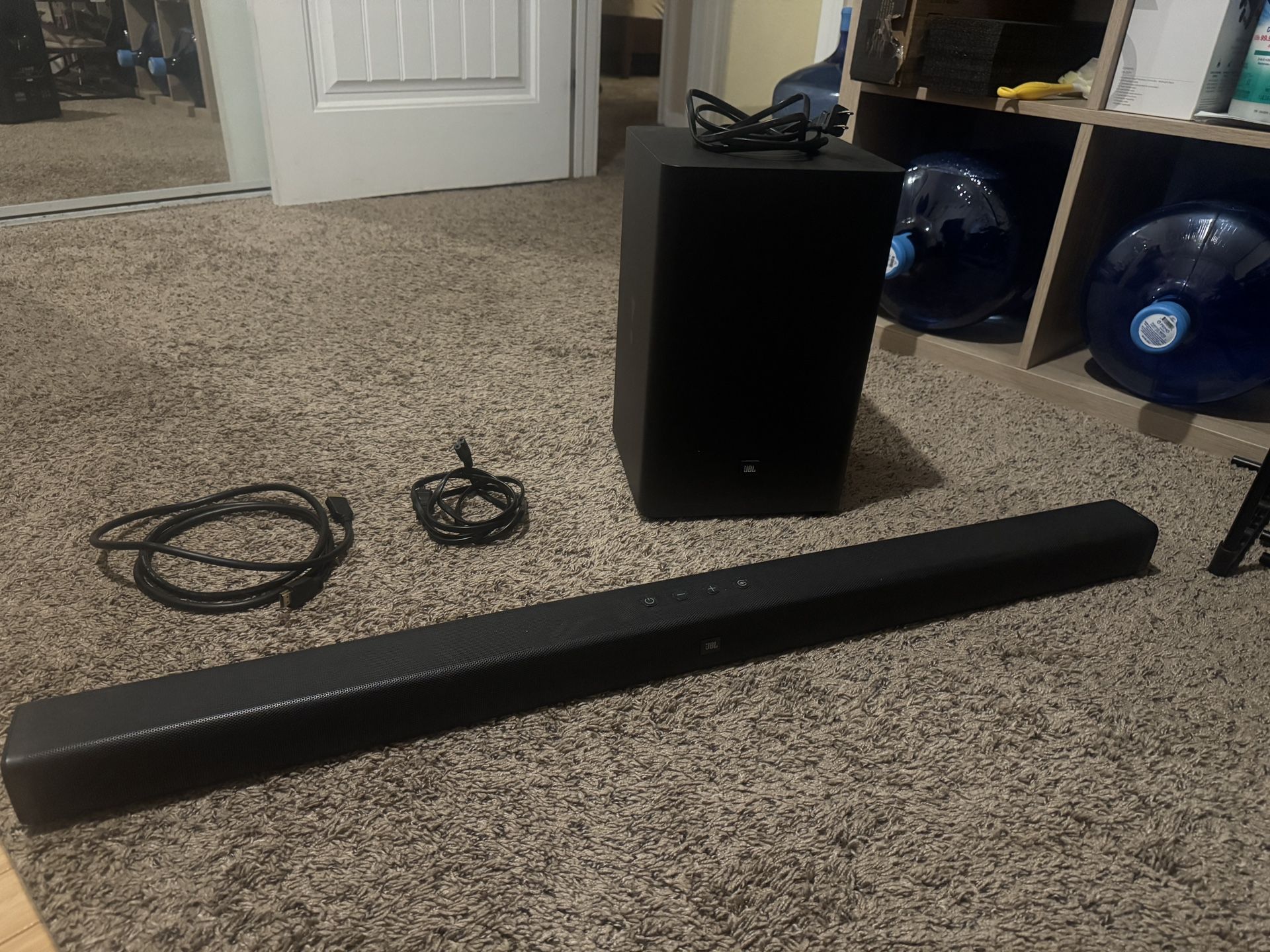 JBL 2.1 Sound Bar With Subwoofer