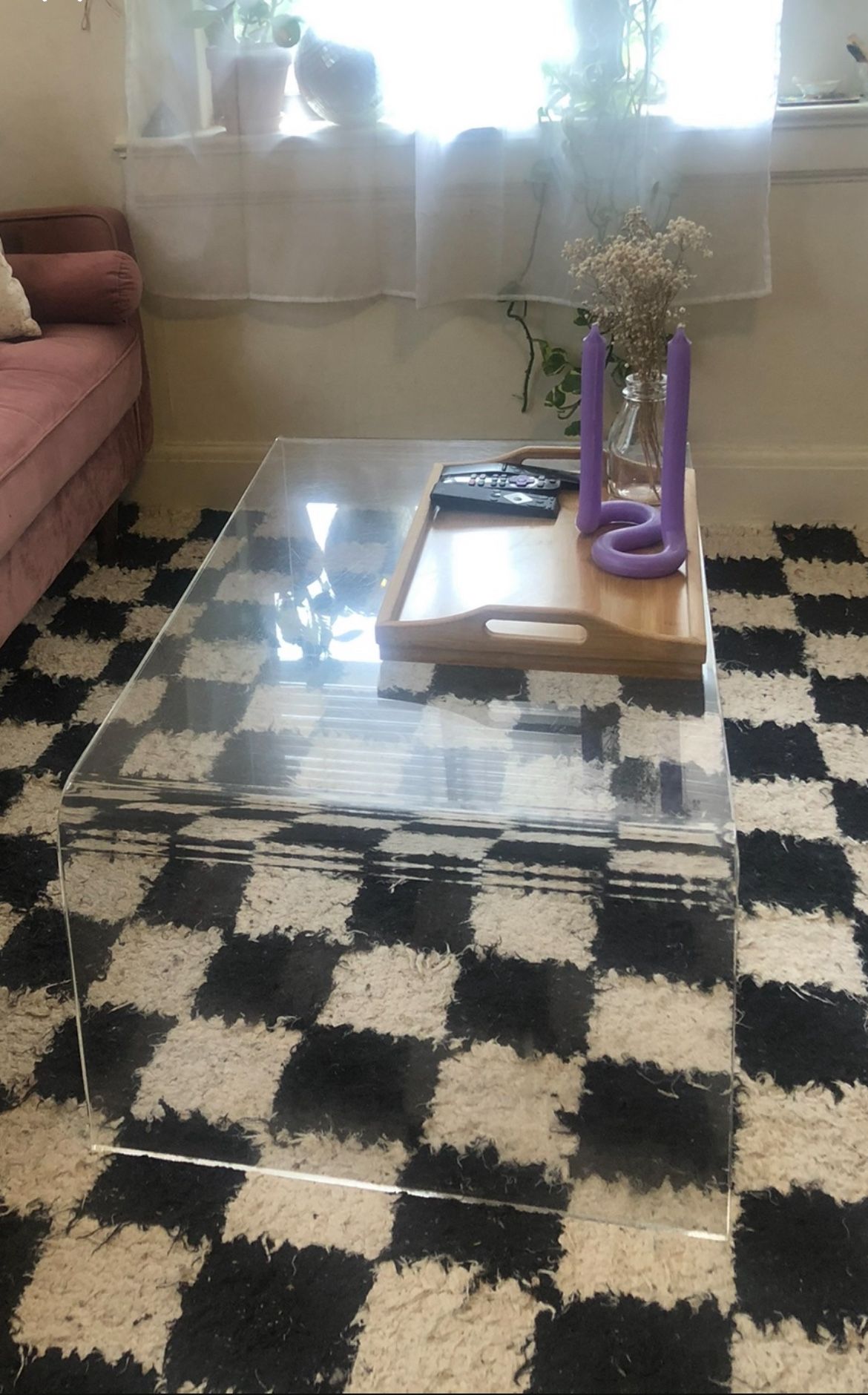 Acrylic Coffee Table 