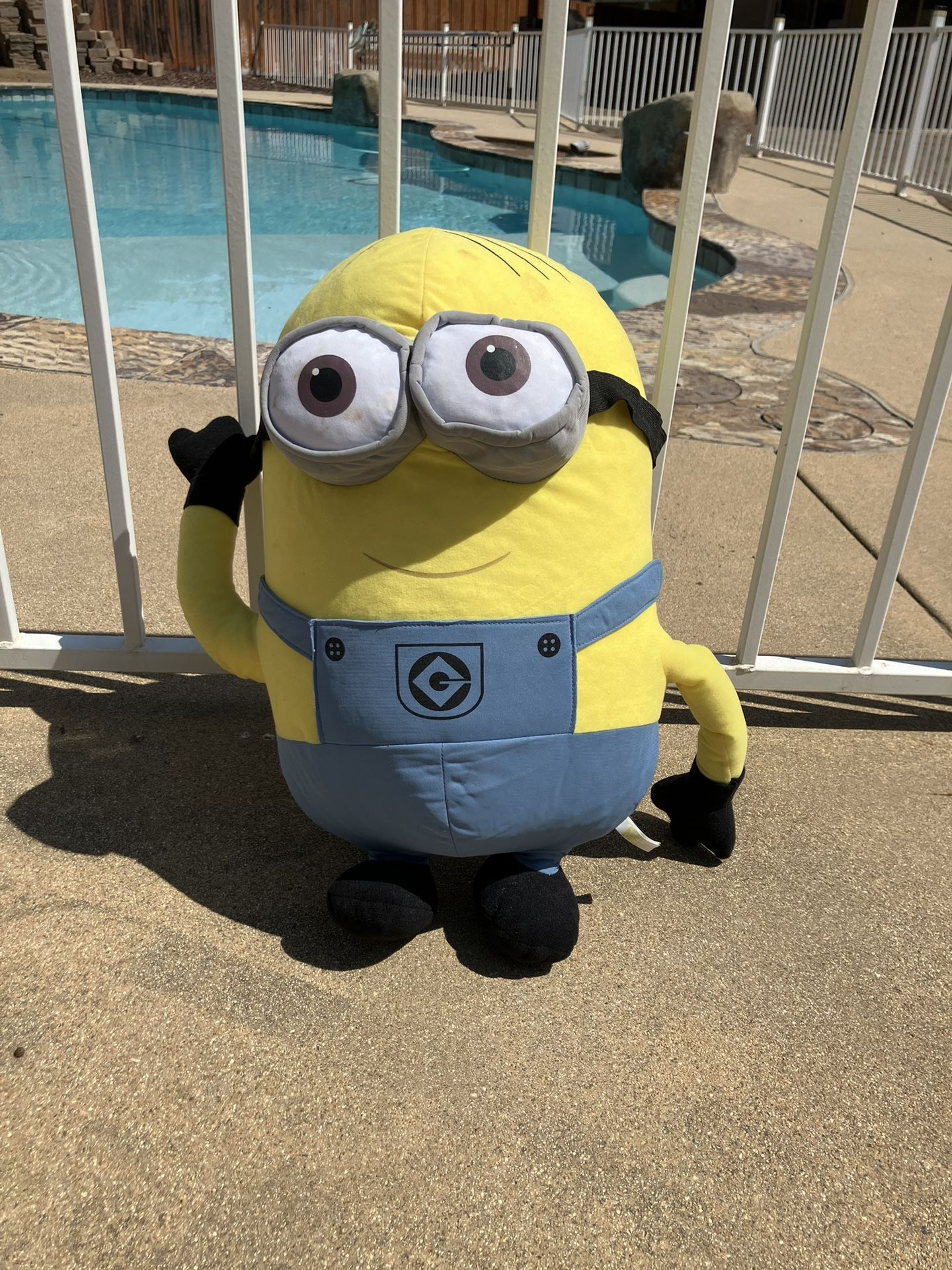 Jumbo Minion Non-plush Toy- 2 Ft Height