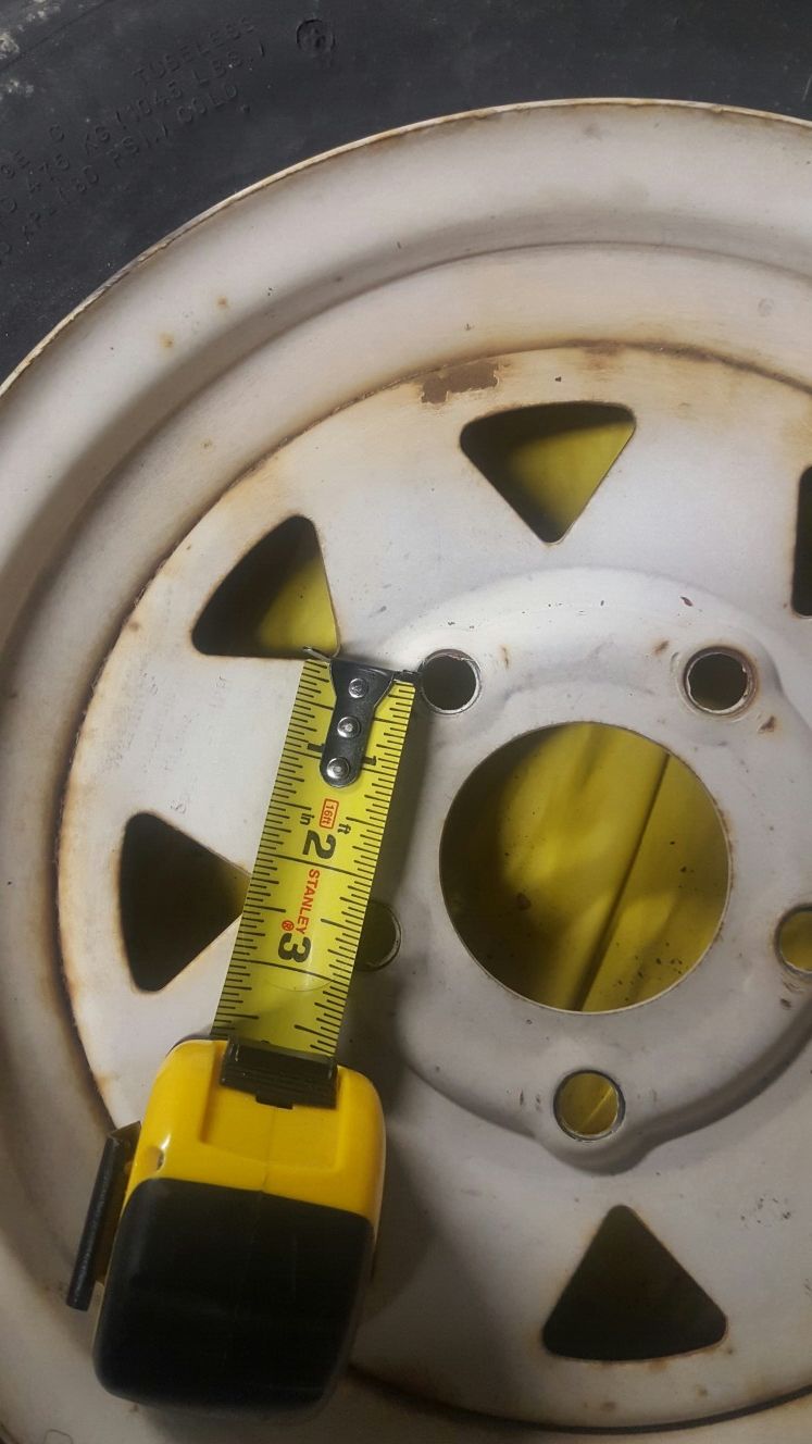 Trailer tire/rim 530-12