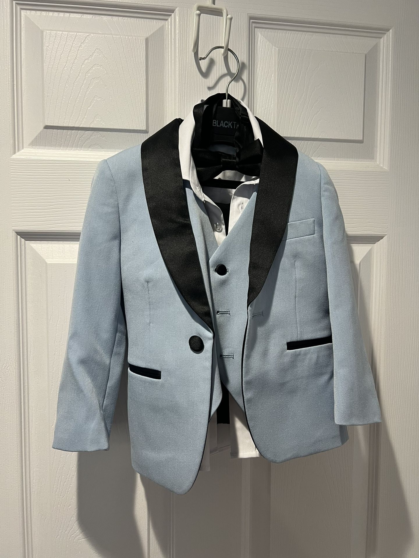 Toddler powder blue tuxedo- size 3T
