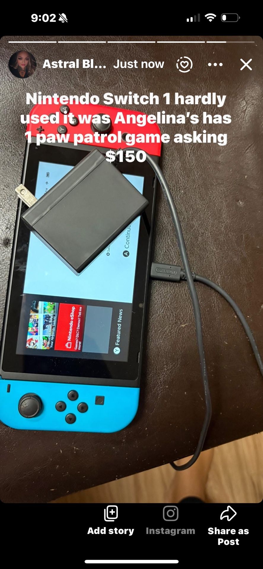 Nintendo Switch 1 Box