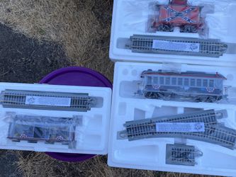 *Hawthorne Village Confederate Train Set