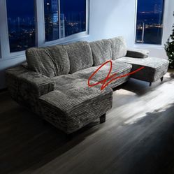 New! Luxurious Soft Touch ~ Super Comfy Sofa Sectional! 