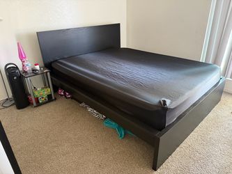 IKEA Queen Bed Frame w/ Slats - Great Condition