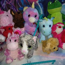 10 Stuffed Animals 1 Bennie Baby  Frankenteddy  2001