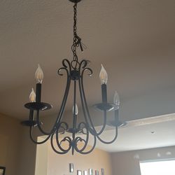 5 Lamp Chandelier