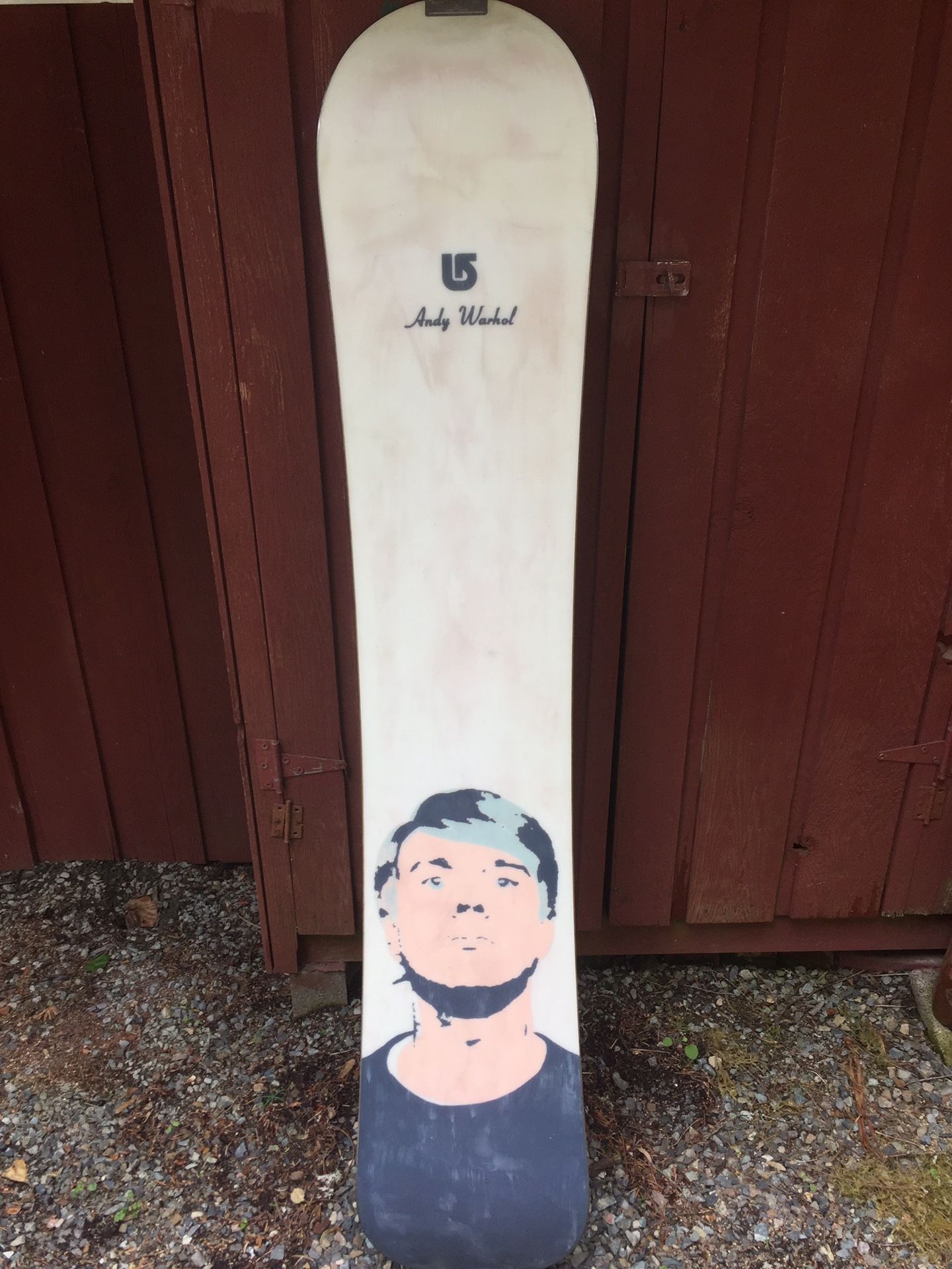 156cm Burton Last Supper Andy Warhol Snowboard for Sale in