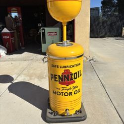 Pennzoil Motor Oil Lubrication 1950s 