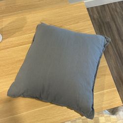 Light gray-blue IKEA Decorative Throw Pillow – Modern Couch / Bed Accent Pillow