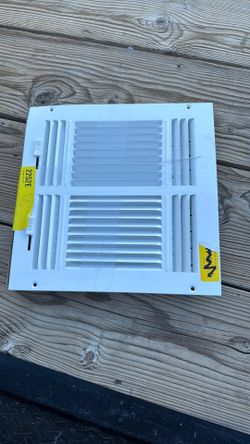 White Air Vent 