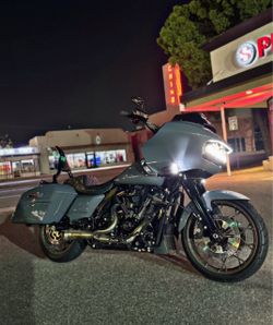 2022 road glide ST gunship gray low Miles