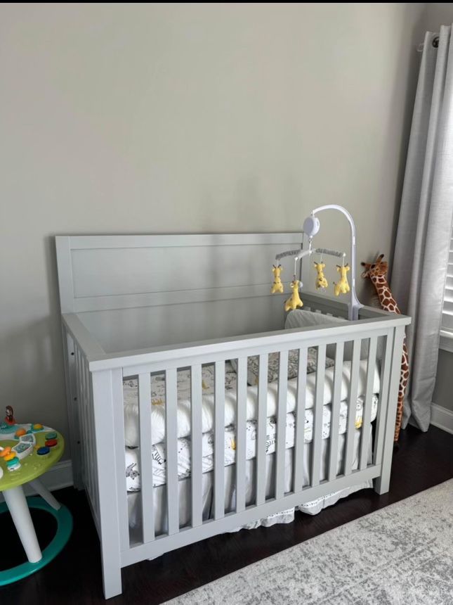 Crib Set With Mattress Rooms To Go Nursery furniture Decor