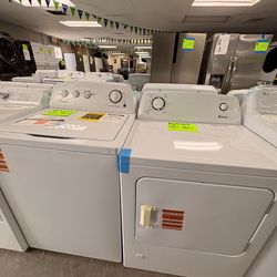 Amana washer and dryer set