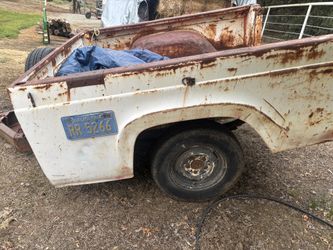 Chevy bed trailer