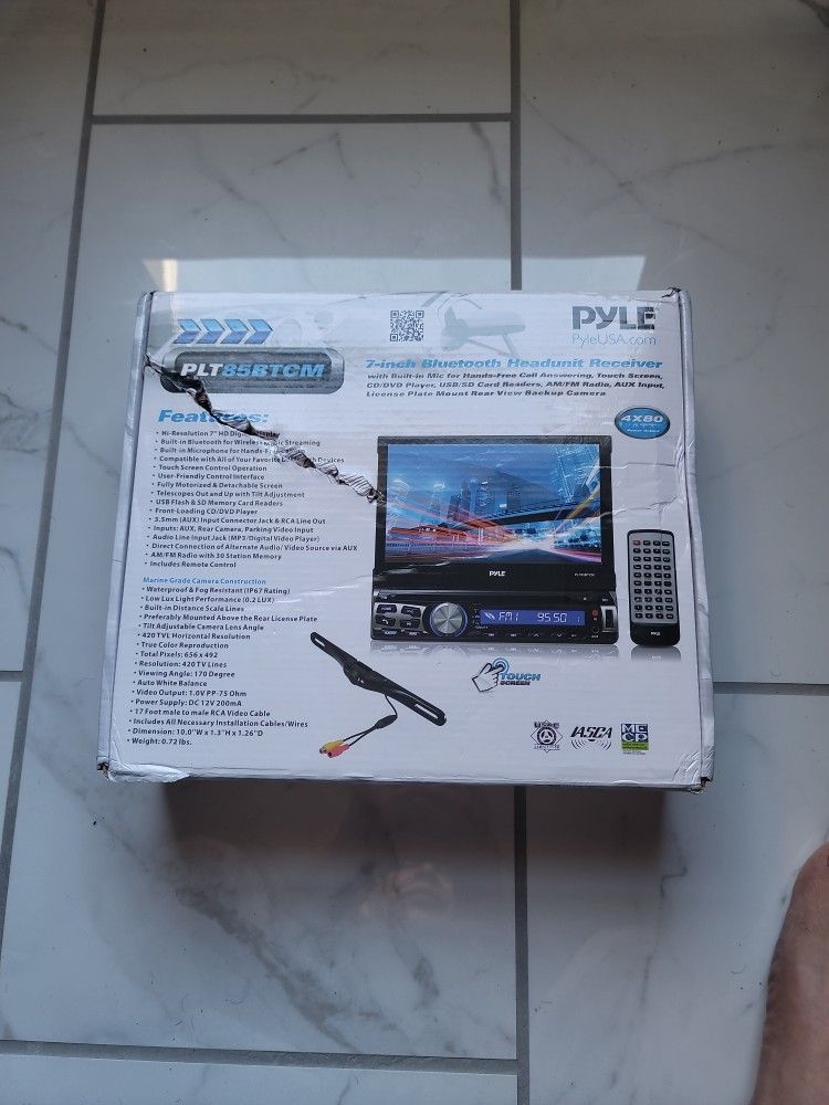 PYLE 7" BLUETOOTH HEADUNIT RECEIVER