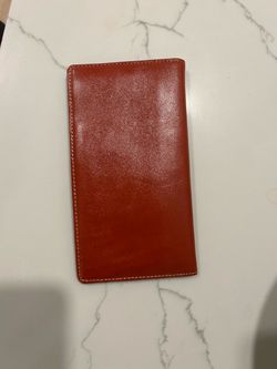 Brand New Brown Leather Long Wallet