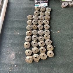 Roofing nails Collated electro galvanized 