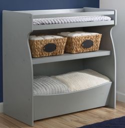 Changing Table With Mat And Storage