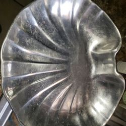 WILTON ARMETALE NAUTICAL CLAM SHELL Platter Bowl
