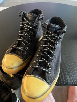 AllSaints Bryce  high-top canvas sneakers - 12 men’s