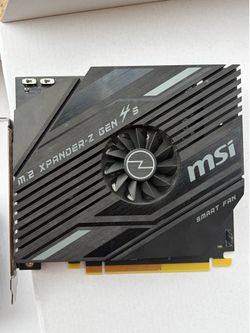 MSI NVME Xpander and/ or MSI generic WiFi card