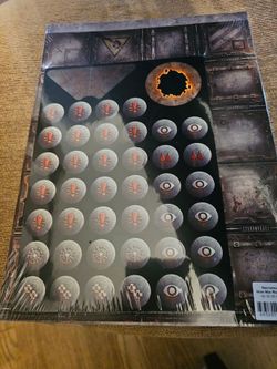 Necromunda Tokens, Map, Hive War Rulebook, and Tactics cards - New and in Shrink (Warhammer, Games Workshop)