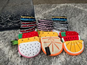 Headbands and fruit purses 😊