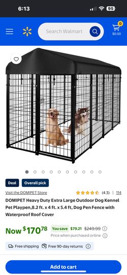 Waterproof Large dog kennel