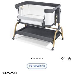 Brand New In Box Bedside Bassinet 
