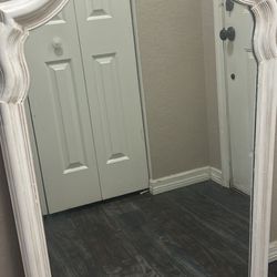 Antique White Mirror