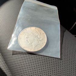 1923 Silver Peace Dollar