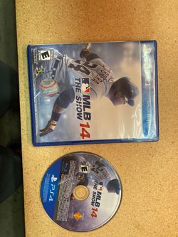 Ps4 MLB the show 14 game